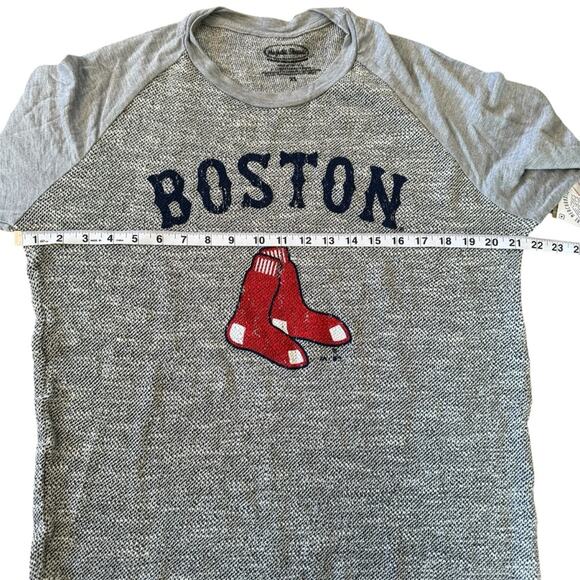 NWT Boston Red Sox 3/4 Sleeve Shirt Men’s XL - Picture 7 of 8